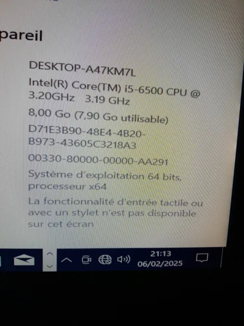 All in one hp i5 caba 