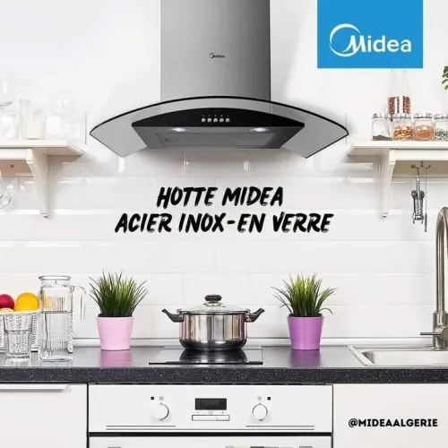 Hotte aspirante 60 cm Midea