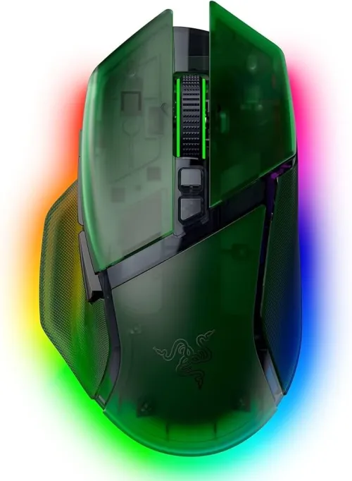 Razer Basilisk V3 Pro 35K Wireless Phantom Green