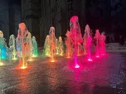 realisation de fontaine et jet d'eau