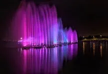 realisation de fontaine et jet d'eau