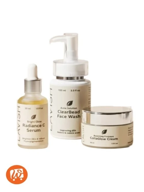 BLASH CARE GLOW SKIN  THE SET (Cleanser + Serum + Moisturizer)