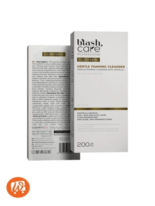 BLASH CARE Glow Skin Gentle Foaming Cleanser 200 ml