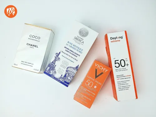 parfum coco mademoiselle + 2 creme ecran solaire + brume embellissant corps et cheveaux 