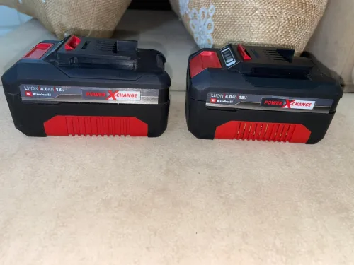 Kit Einhell 18V 5 Outil 2 Batteries 4Ah Chargeur 3A / Clé à Chocs et Visseuse à Percussion Brushless