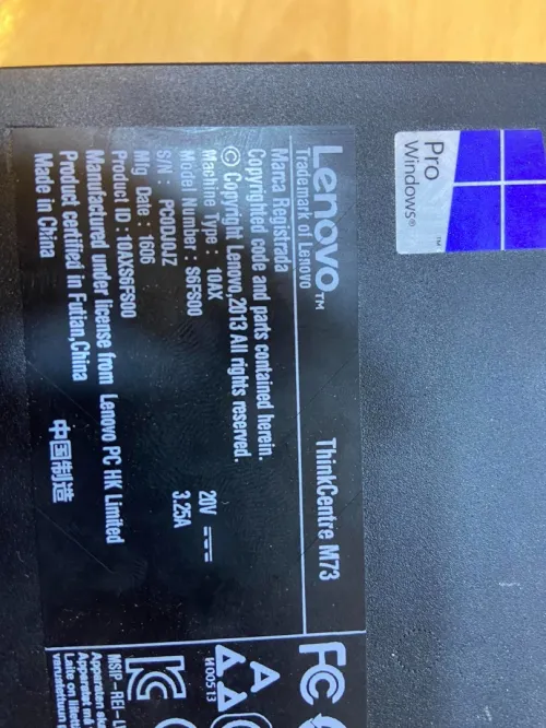 Vente Miniunité M73 a un Meilleur Prix