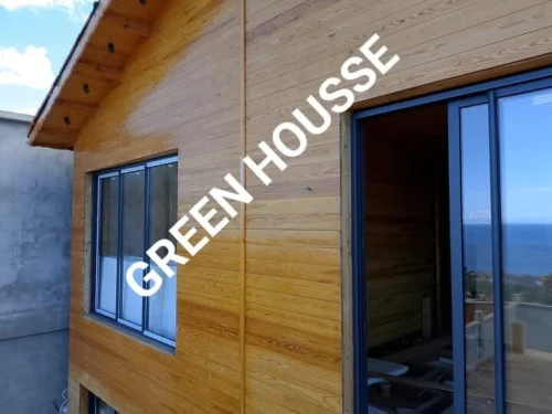 Construction des chalets et kiosque en bois