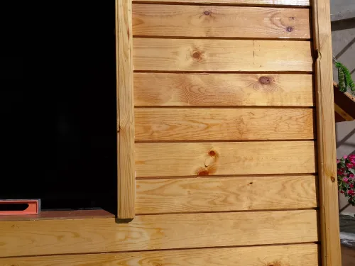 Construction des. Chalet bungalow en bois 