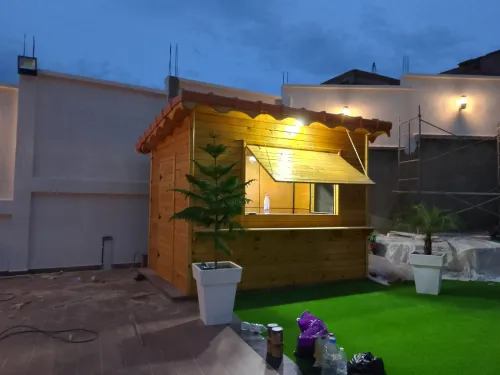 Construction des. Chalet bungalow en bois 