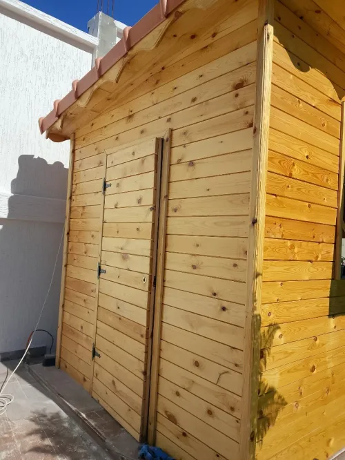 Construction des. Chalet bungalow en bois 