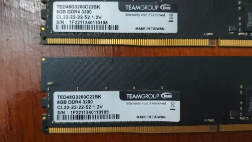 Team Group Elite 16GB (8X2) DDR4 3200MHz