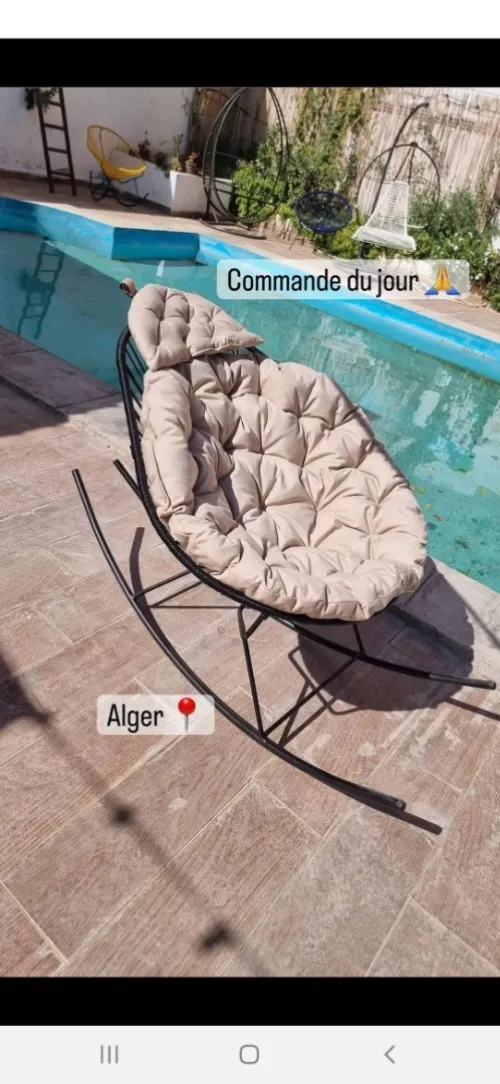 La chaise balançoire adultes 