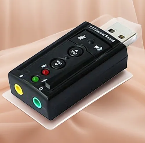 Carte son externe USB portable 
