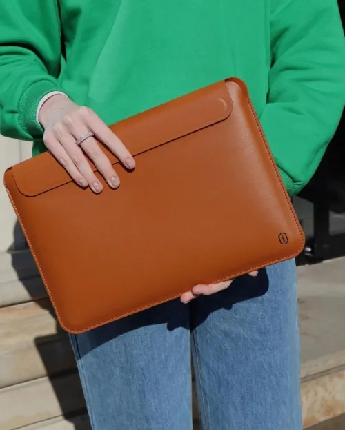 Protection Pochette MacBook en CUIR 
