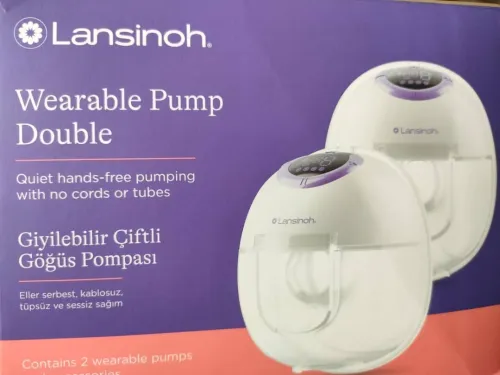 Tir lait main libre double pompage