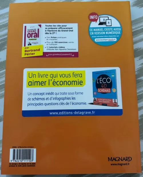 Livres SES 1ère / première