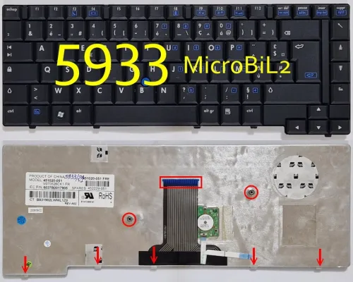 Clavier d'ordinateur Portable LAPTOP
