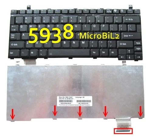 Clavier d'ordinateur Portable LAPTOP