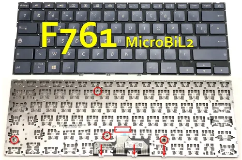 Clavier d'ordinateur Portable LAPTOP