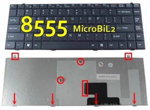 Clavier d'ordinateur Portable LAPTOP