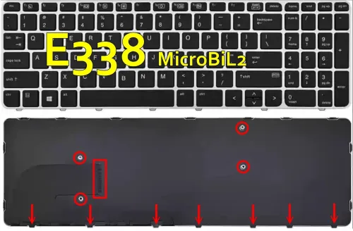 Clavier d'ordinateur Portable LAPTOP