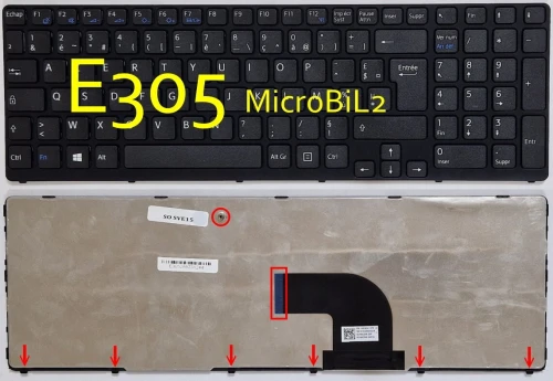 Clavier d'ordinateur Portable LAPTOP