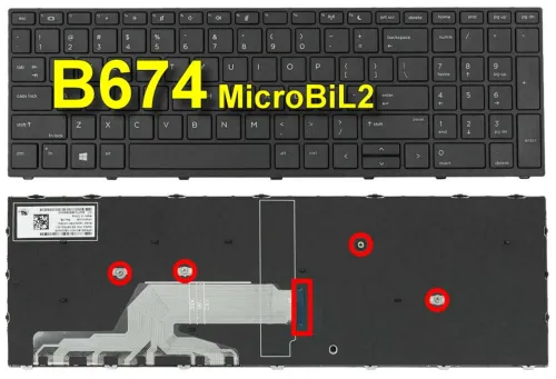 Clavier d'ordinateur Portable LAPTOP