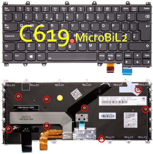 Clavier d'ordinateur Portable LAPTOP