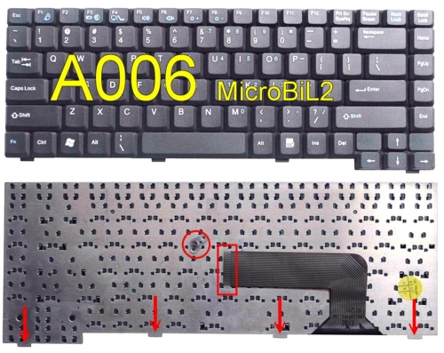 Clavier d'ordinateur Portable LAPTOP