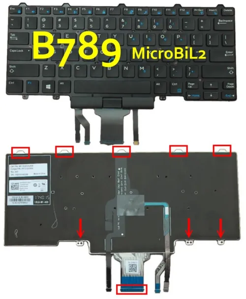 Clavier d'ordinateur Portable LAPTOP