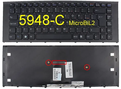 Clavier d'ordinateur Portable LAPTOP