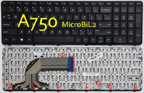 Clavier d'ordinateur Portable LAPTOP