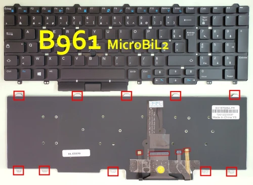 Clavier d'ordinateur Portable LAPTOP
