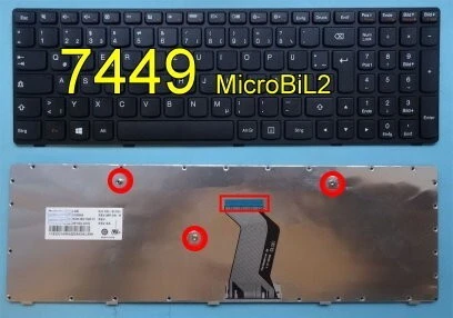 Clavier d'ordinateur Portable LAPTOP