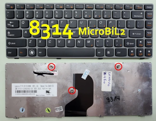 Clavier d'ordinateur Portable LAPTOP