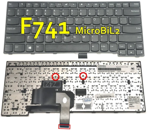 Clavier d'ordinateur Portable LAPTOP