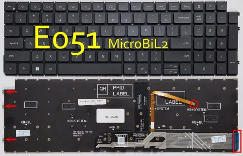 Clavier d'ordinateur Portable LAPTOP