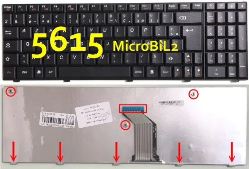 Clavier d'ordinateur Portable LAPTOP
