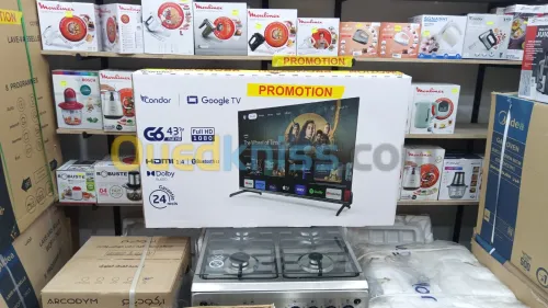 SUPER PROMO TV CONDOR 43 POUCE G6 GOOGLE TV