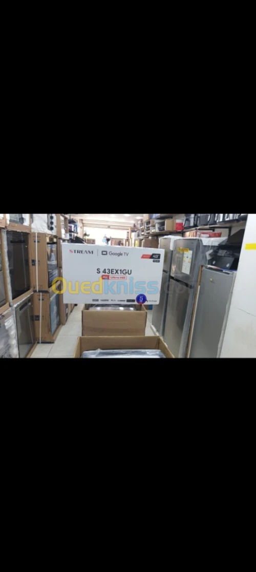 BOOM NEW2025 Promotion Stream 43 4K Smart EX1GU SOUNDPRO Google TV Android 14 HDR 10