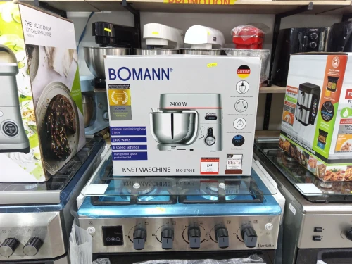 PÉTRIN BOMANN 7L 2400W DOUBLE CROCHET AVEC AFFICHEUR