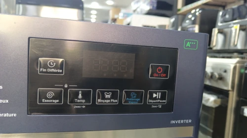 PROMO MACHINE A LAVER MAXWELL 3D A+++ 12kg inverter-vapeur STEAM CAREX2 1400T-MIN BLEU-FONCé