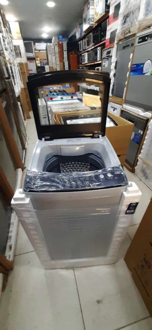 PROMOTION LAVE LINGE CONDOR TOP 10.5KG GRIS ET BLANCHE