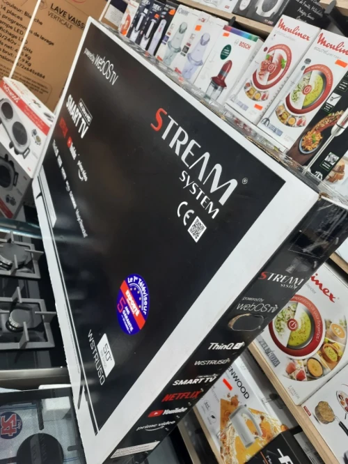 BOOM Promotion stream 50 2025 UHD 4K  smart Webos système LG framless tel magic