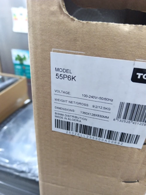 SUPER PROMO TCL 55 P6K GOOGLE TV 4K