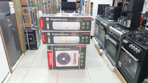 Promo Climatiseur Maxwell 12000 Btu Tropical-inverter Bordure Silver
