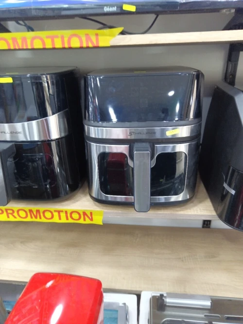 SUPER PROMO AIR FRYER SANS HUILE 8L SCHALLENGE BY MIDEA ECRAN TACTILE AVEC MULTIPLES PROGRAMME