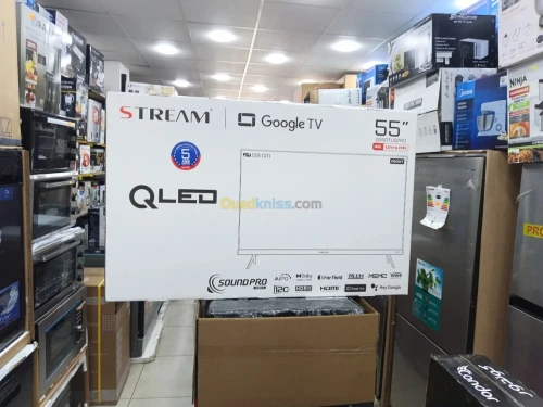 Super Promo TV stream 55 Qled 120HZ SoundPro Google TV Android 14