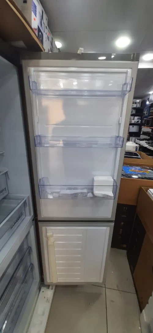 PROMOTION RÉFRIGÉRATEUR BEKO 450 COMBINÉ INOX-SILVER HARVEST FRESH SUN CYCLE