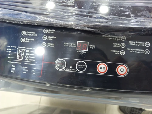 Promo machine a laver cristor 10.5kg Grise top